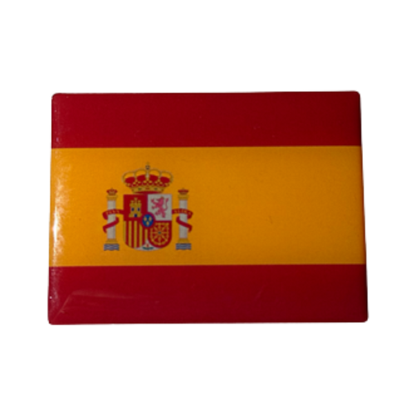 Badge Lumineux Drapeau Espagne – LED 3 Modes
