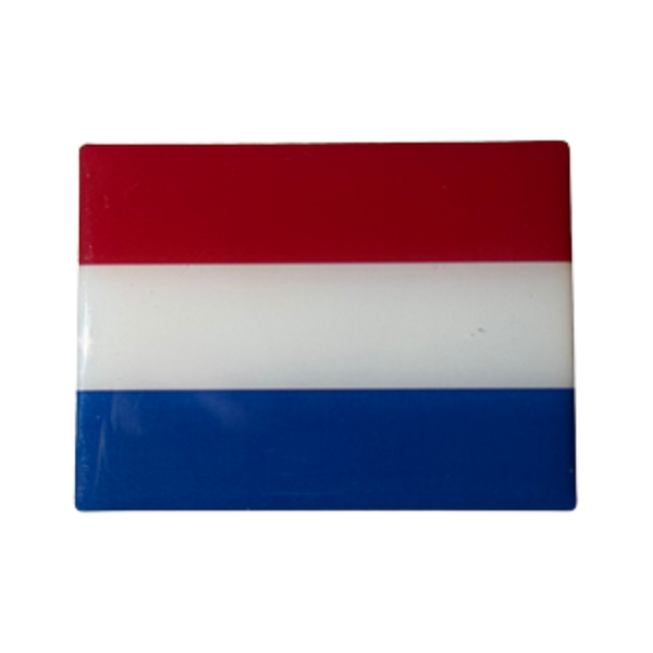 Badge Lumineux Drapeau Pays-Bas – LED 3 Modes